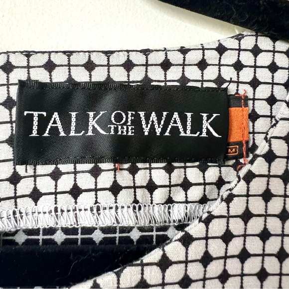 NWT Vintage TALK OF THE WALK Sleeveless Contrast Shift Day Dress—SZ. Medium - Picture 8 of 15